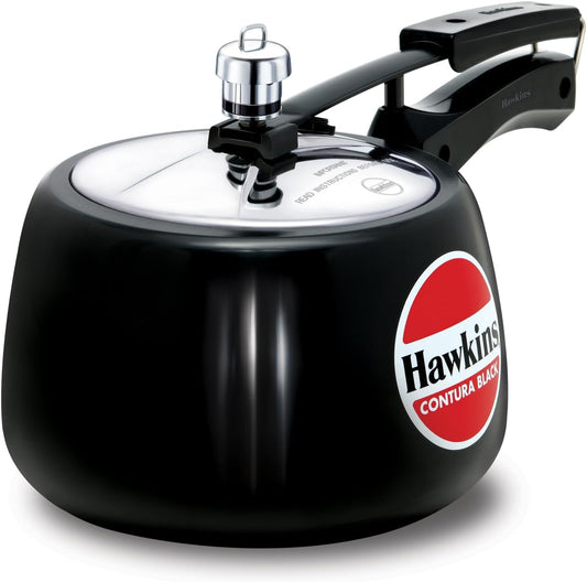 Hawkins CB30 3 Litre Hard-Anodised Pressure Cooker | Durable Aluminium, Buy Online AU