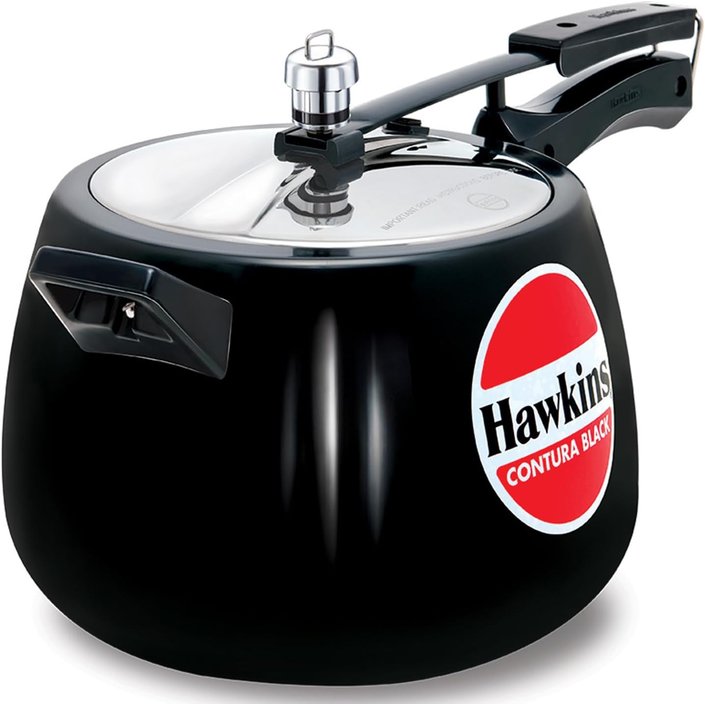 Hawkins CB65 6.5 Litre Hard-Anodised Pressure Cooker | Durable Aluminium Gas Stove Cooker