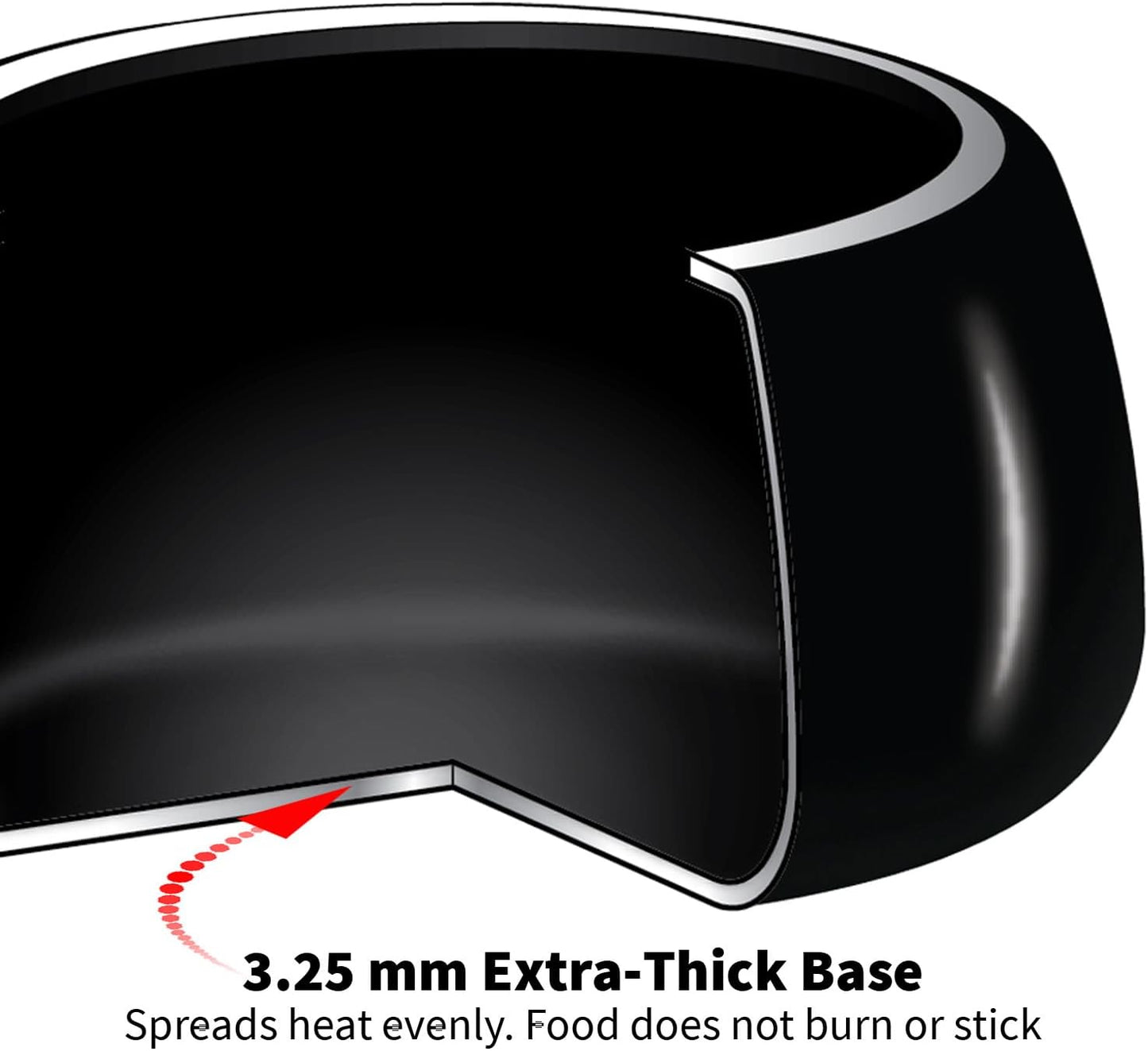 Hawkins CB40 4 Litre Hard-Anodised Pressure Cooker | Durable Aluminium Gas Stove Cooker